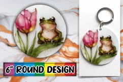 Unique Round Design Car Coasters PNG, Animals Product Image 1