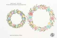 Easter Wreath Clipart Product Image 2