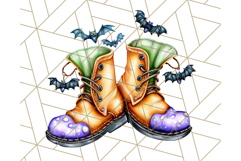 Spooky Carnival Characters Clipart PNG, Halloween Clipart Product Image 5