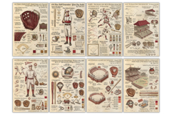 Baseball Junk Journal Pages Product Image 5