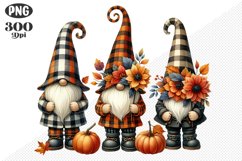 Halloween Gnomes Sublimation - Clipart PNG Design Product Image 1