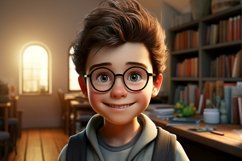 3D Character Boy Film Director with relevant environment Product Image 1
