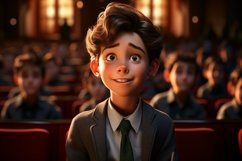 3D Character Boy Film Director with relevant environment Product Image 1