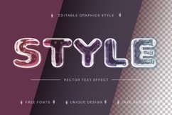 Glass Realistic - Editable Text Effect, Font Style Product Image 5