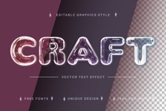 Glass Realistic - Editable Text Effect, Font Style Product Image 3