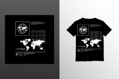 Worldwide writing design, suitable for screen printing Product Image 1