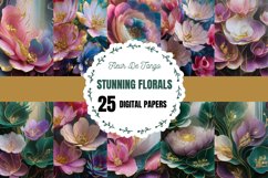 25 stunning floral backgrounds Product Image 1