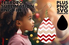 Radiant Ruby Teardrop Earrings Design Product Image 1