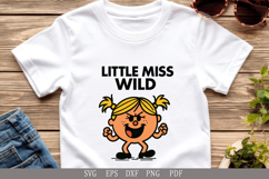 Little Miss Wild -SVG Design for Baby T-Shirts and Gifts Product Image 2