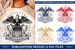 250th anniversary, freedom design, 4th of July sublimation design, USA pride, anniversary SVG, eagle SVG, patriotic crafts, 1776-2026, national pride, USA celebration, historical anniversary, independence day shirt, patriotic T-shirts, eagle vector, patri