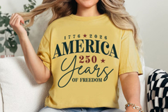 250 Years of America Patriotic Graphic 4th of July Svg Product Image 5