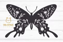 Butterfly SVG, butterfly PNG, butterfly silhouette Product Image 2