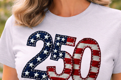 USA 250th Anniversary PNG, America 250 Flag Product Image 7