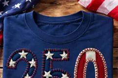 Patriotic 250th Anniversary PNG, America 250 Flag Product Image 5