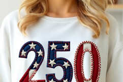 Patriotic 250th Anniversary PNG, America 250 Flag Product Image 7