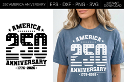America 250th Anniversary SVG, USA 250th Anniversary Shirt Product Image 1