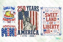 250th America Anniversary PNG Product Image 1