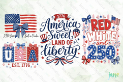 250th America Anniversary PNG Product Image 1