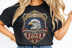 eagle pride png, 250th anniversary, patriotic eagle png, usa anniversary design, 1776 2026 png, american eagle shirt, patriotic design file, independence day eagle, usa celebration png, freedom eagle design
