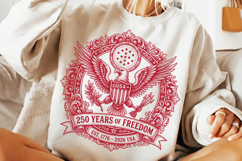 patriotic eagle svg, usa 250th anniversary, sublimation design png, 1776-2026 svg, american flag eagle, 4th of july svg, liberty 250 png, independence day svg, usa pride sublimation, patriotic shirt design