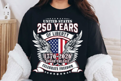 250Th Anniversary Patriotic Svg Design Product Image 4