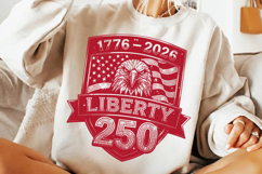 liberty 250 svg, patriotic eagle png, usa 250th anniversary, 1776-2026 svg, american flag eagle, 4th of july svg, liberty and freedom, independence da
