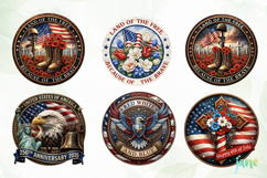 250th Anniversary USA PNG Bundle Product Image 6
