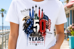 USA 250th Anniversary Patriotic Png Sublimtion Design Product Image 4
