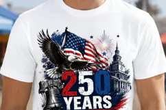USA 250th Anniversary Patriotic Png Sublimtion Design Product Image 5