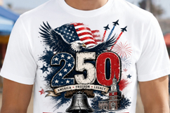 USA 250th Anniversary Patriotic Png Sublimtion Design Product Image 7