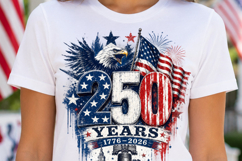 USA 250th Anniversary Patriotic Png Sublimtion Design Product Image 2