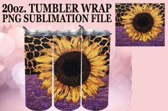 Sparkling Glitter &amp; Floral Fantasy Tumbler Art - 20oz Product Image 1