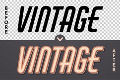 Vintage Editable Text Effect, Graphic Style Product Image 2