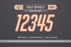 Vintage Editable Text Effect, Graphic Style Product Image 5