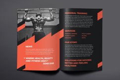 Gym Training Brochure Bifold Product Image 3