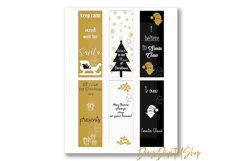 Christmas Digital Bookmarks,Christmas Printable,Christmas Product Image 4