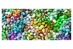 Mug Sublimation Designs ,Watercolor Stones Designed Mug Wrap Product Image 4