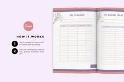 Daily Journal Planner, Canva Template Product Image 2