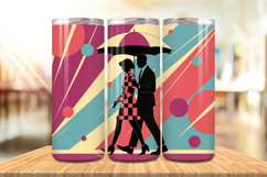 Valentine’s Day Umbrella Couple Tumbler Wrap PNG Big Bundle Product Image 20