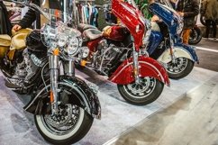 Old school motorcycles. Annual Exhibition Product Image 1