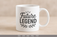 Future Legend - SVG Design for Baby T-Shirts and Gifts Product Image 1