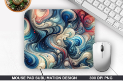 Vintage Mouse Pad Sublimation PNG Design - Mouse Pad PNG Product Image 1