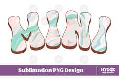 mini Png Retro Retro Mother&#039;s Day Mom Sublimation Product Image 1