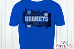 Basketball SVG | Basketball Word Art | Shirt Design Product Image 3