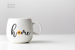 Home svg, Sunflowers svg, Cut file svg, EPS, PNG Product Image 2