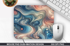 Vintage Mouse Pad Sublimation PNG Design - Mouse Pad PNG Product Image 1