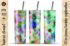 20 Oz Abstract Skinny Tumbler Bundle 7.6 Packs In One Product Image 2