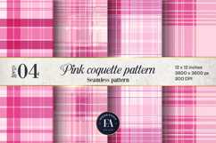Pink Coquette studded digital paper, Sequin textures Product Image 1