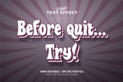 Editable text effect, Before text Product Image 1