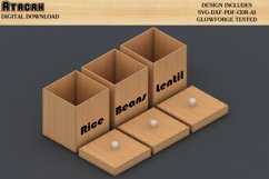 Multipurpose boxes / Glowforge Box files / Laser cut files Product Image 6